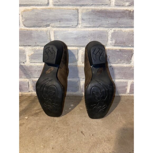 Ankle Boots Size 9 Womens Leather Western Clogs Heels Slip On Loafers Cowboy - Picture 3 of 16